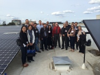 Early Adopters on the roof of 16 Powerhouse
